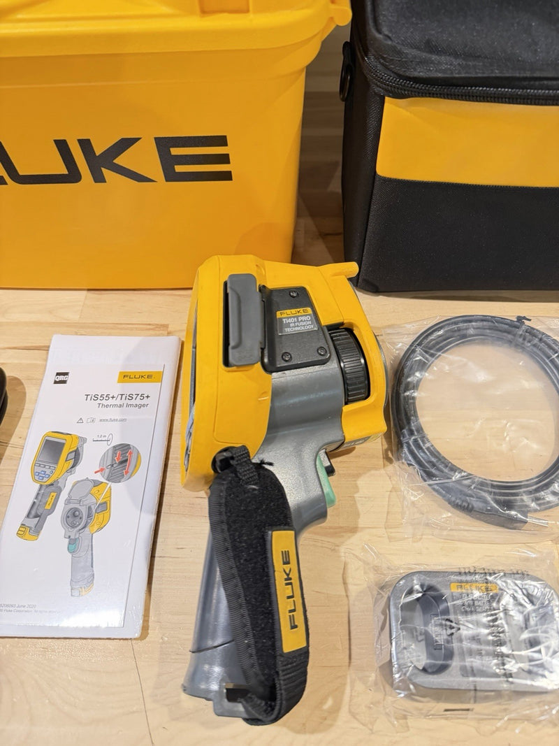 FLUKE TI401-PRO 60HZ THERMAL IMAGER KIT WITH ACCESSORIES