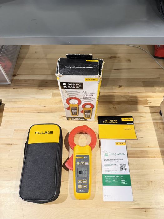 FLUKE 369 FC AC LEAKAGE CURRENT CLAMP