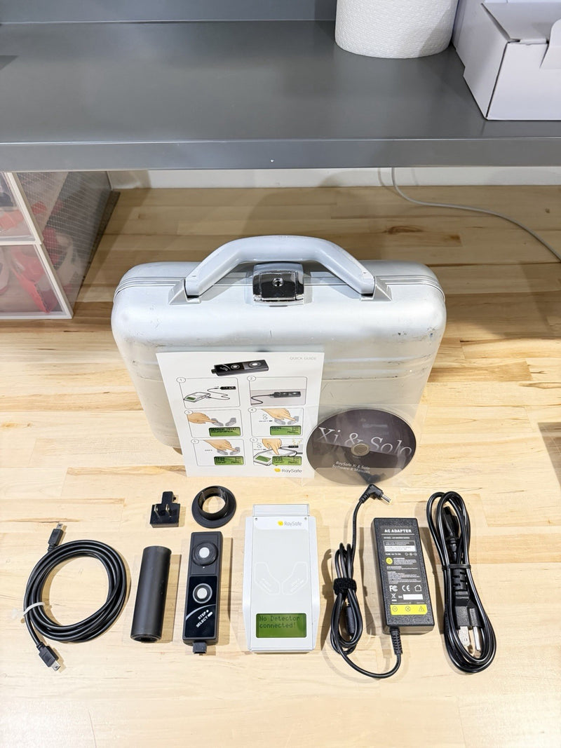UNFORS RAYSAFE 8221011-A SOLO BASE UNIT WITH PROBE SENSOR & ACCESSORIES