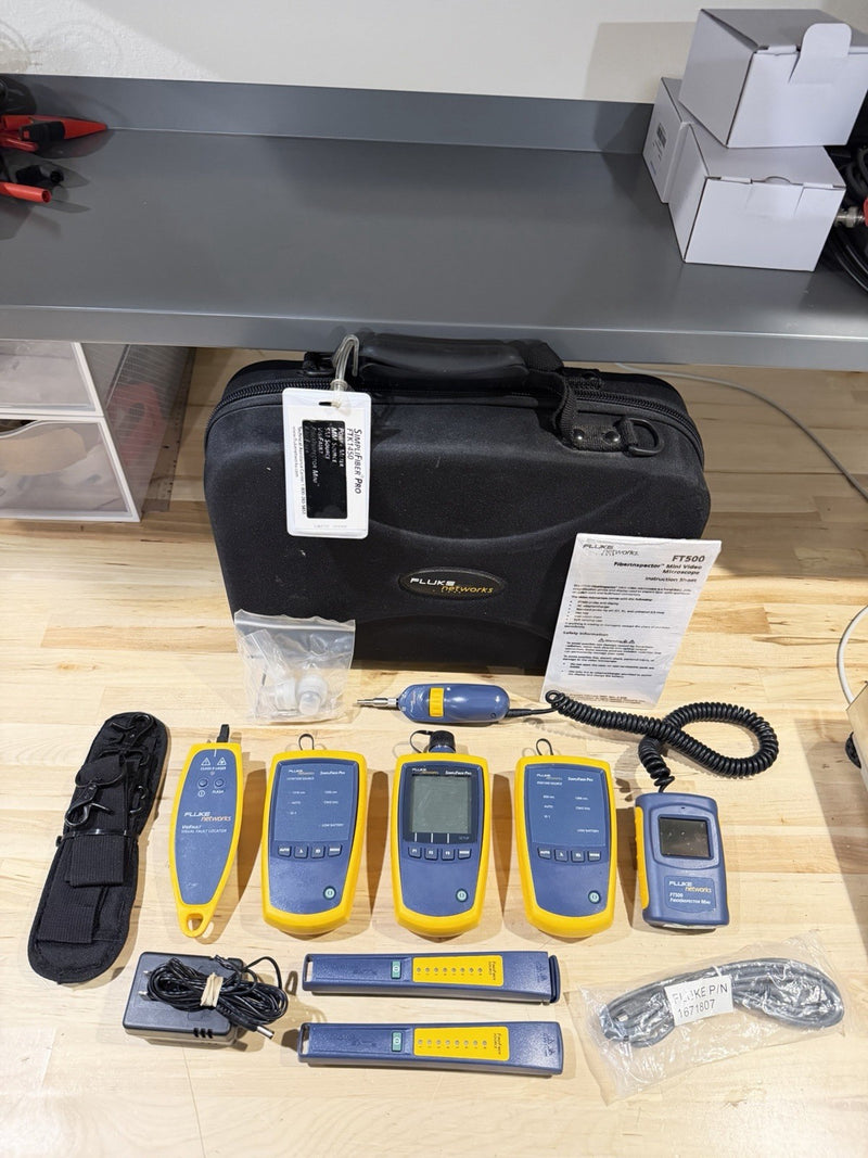 FLUKE NETWORKS FTK-1450 SIMPLIFIBER PRO FIBER VERIFICATION KIT( FAST SHIPPING)