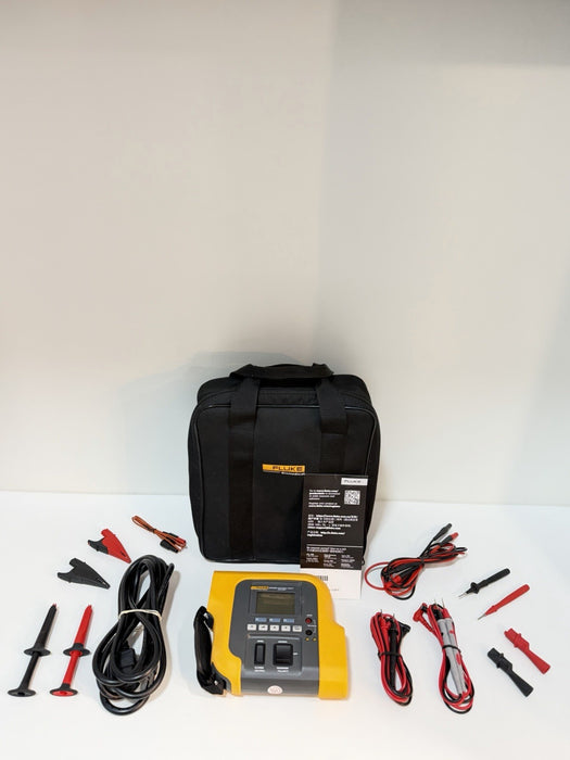 FLUKE BIO MEDICAL ESA609 ELECTRICAL SAFETY ANALYZER WITH ACCESSORIES NEW