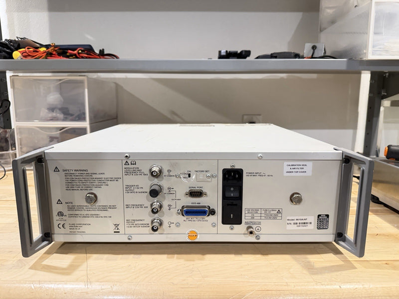 FLUKE 9610A/AF RF REFERENCE SOURCE - FREE SHIPPING (TESTED PASS ALL TESTS)