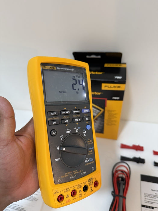 FLUKE 789 PROCESSMETER (NEW FACTORY SEALED) MFD-2025 CALIBRATED 2025 /SHIPS FAST