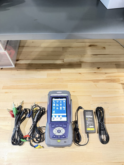 VIAVI ONX-580P ONE EXPERT FIBER TESTER WITH CABLES & CHARGER TESTED