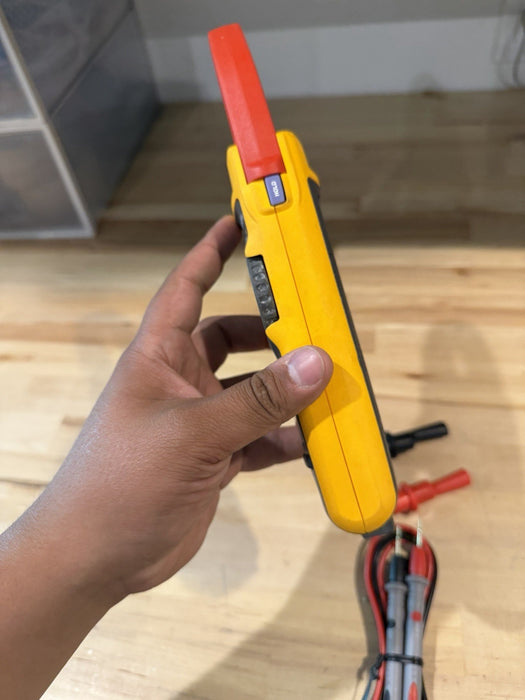 FLUKE 376 WIRELESS TRUE RMS AC/DC CLAMP METER W/LEADS - SHIPS FAST