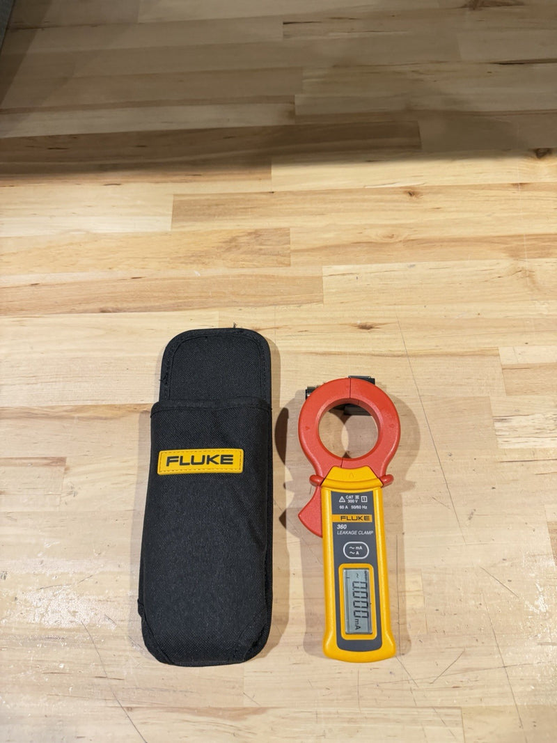 FLUKE 360 AC LEAKAGE CURRENT CLAMP METER (TESTED) FREE SHIPPING