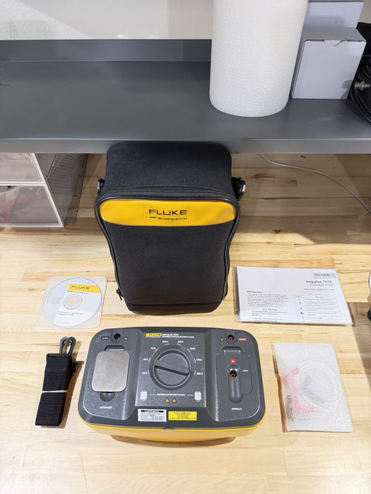 FLUKE 7010 BIOMEDICAL SELECTABLE LOADS W/ LEADS (TESTED) EXCELLENT CONDITION