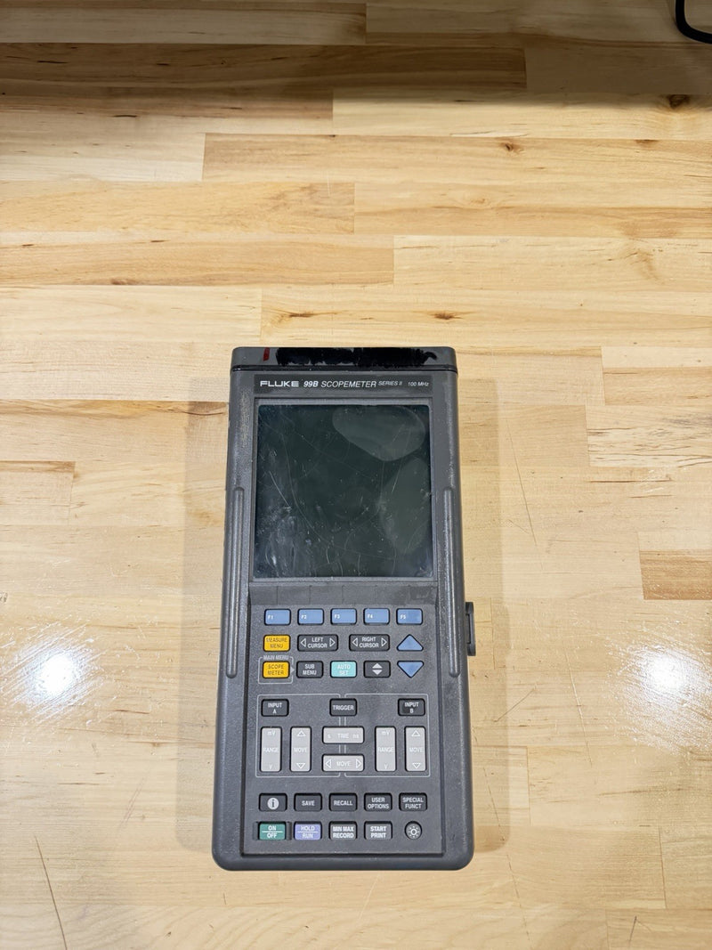 FLUKE 99B INDUSTRIAL SCOPEMETER SERIES II 100 MHZ FOR PARTS