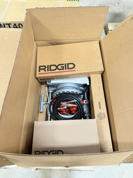 RIDGID 15722 300 COMPLETE 115V (57 RPM) 1/8" - 2" 1/2 PIPE THREADING MACHINE NEW