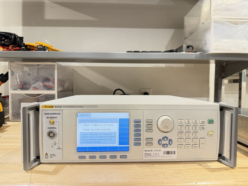 FLUKE 9610A/AF RF REFERENCE SOURCE - FREE SHIPPING (TESTED PASS ALL TESTS)