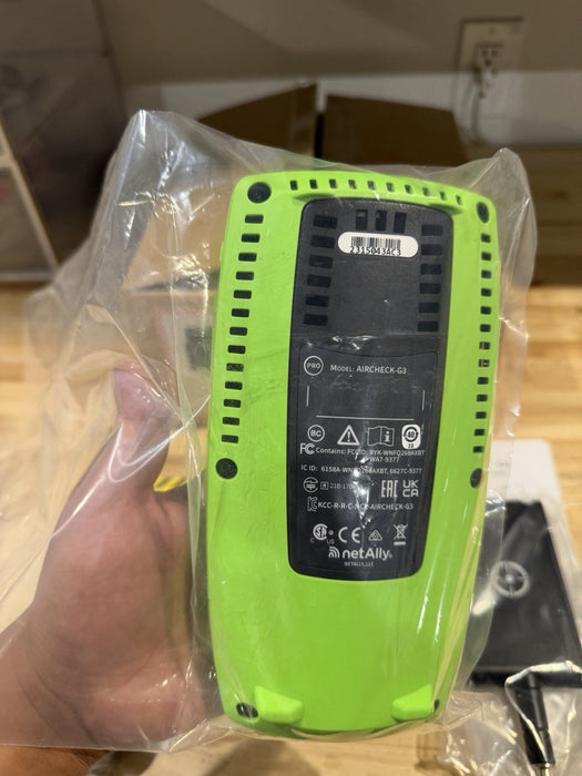 NETALLY AIRCHECK G3 PRO WIRELESS TESTER WITH CHARGER & ANTENNA