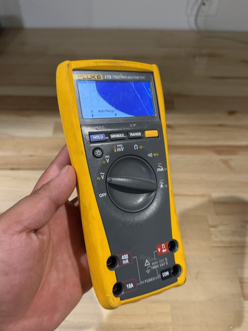 FLUKE 179 TRUE RMS MULTIMETER FOR PARTS
