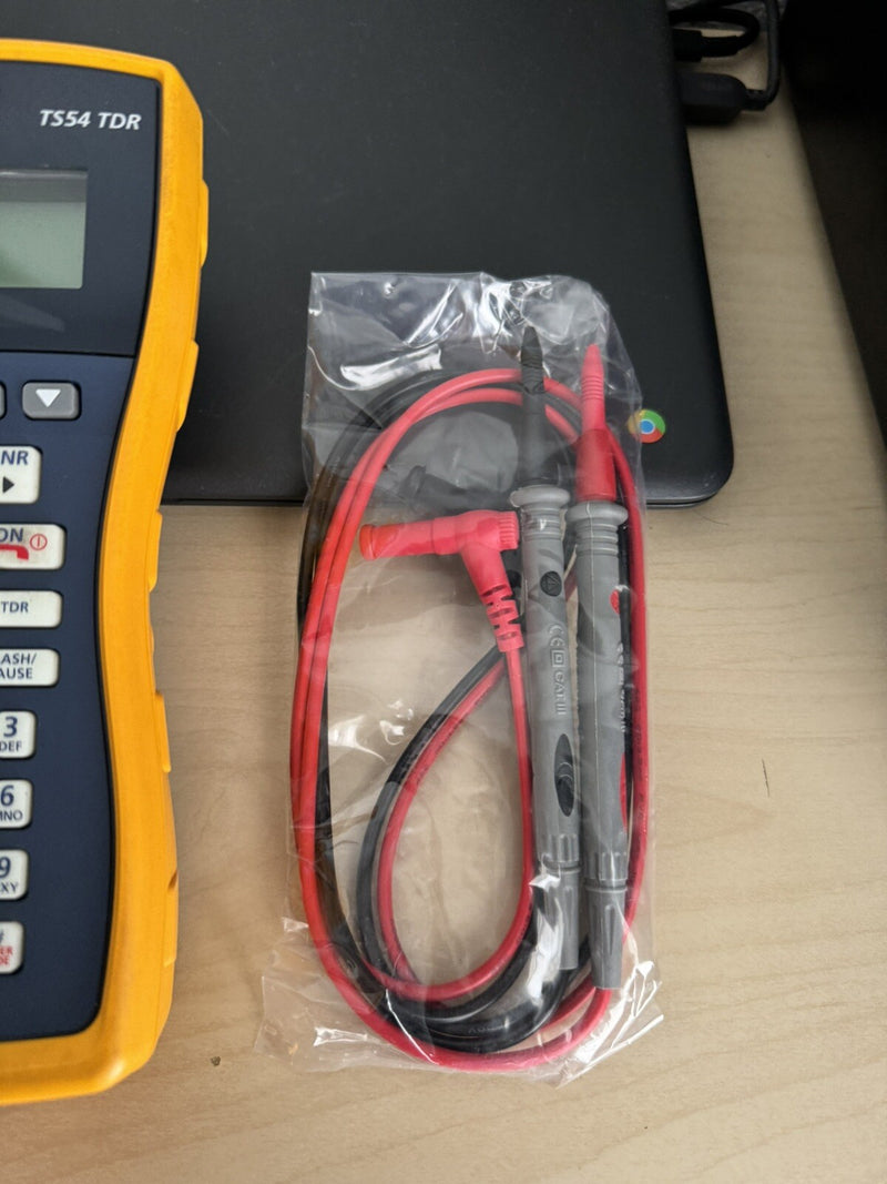 FLUKE NETWORKS TS54 TDR & LEADS USED