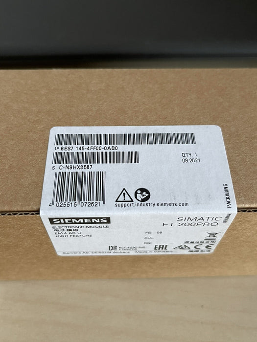 SIEMENS SIMATIC S7 6ES7 145-4FF00-0AB0 6ES7145-4FF00-0AB0