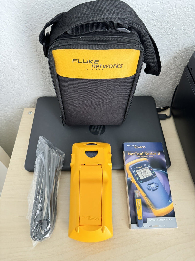 FLUKE NETWORKS NETTOOL SERIES II INLINE NETWORK TESTER 10/100/1000 INTELLITONE