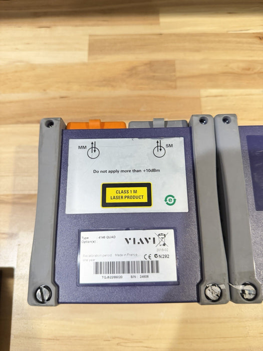 JDSU T-BERD 4000 4146 QUAD SM MM FIBER OTDR 850/1300/1310/1550
