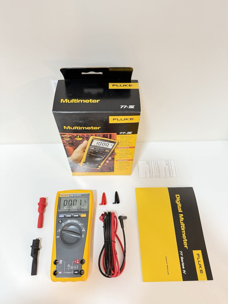 FLUKE 77 IV DIGITAL MULTIMETER CALIBRATED 2025