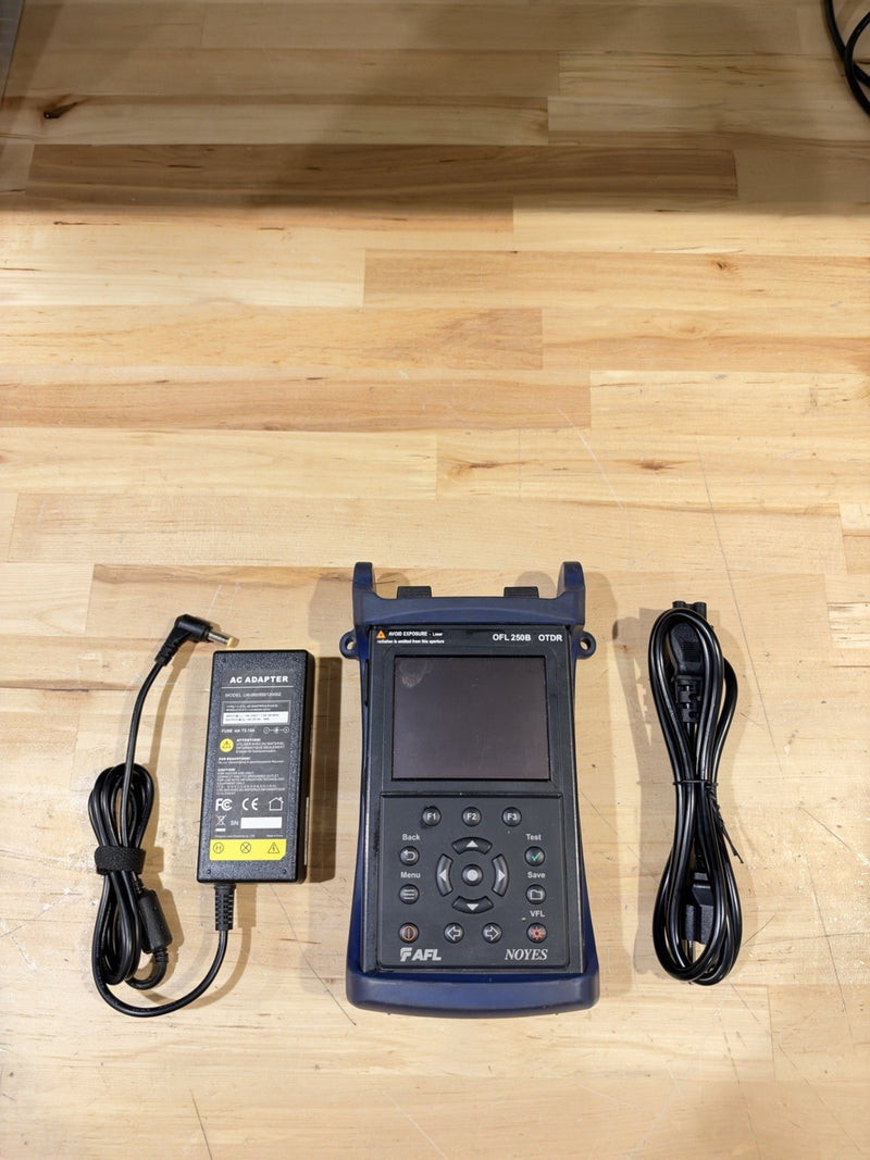 AFL NOYES OFL 250B SM 1310/1550 FIBER OTDR W/ CHARGER - SHIPS FAST