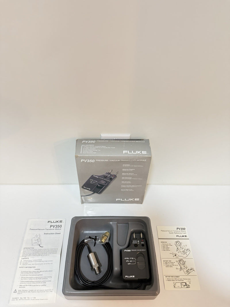 FLUKE PV350 PRESSURE VACUMM TRANSDUCER MODULE