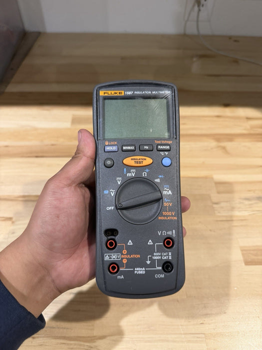 FLUKE 1587 INSULATION MULTIMETER FOR PARTS