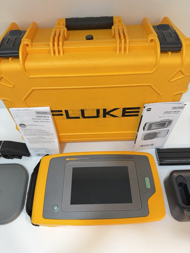 FLUKE ii910 ACOUSTIC IMAGER KIT W/ ACCESSORIES FREE SHIPPING (TESTED)