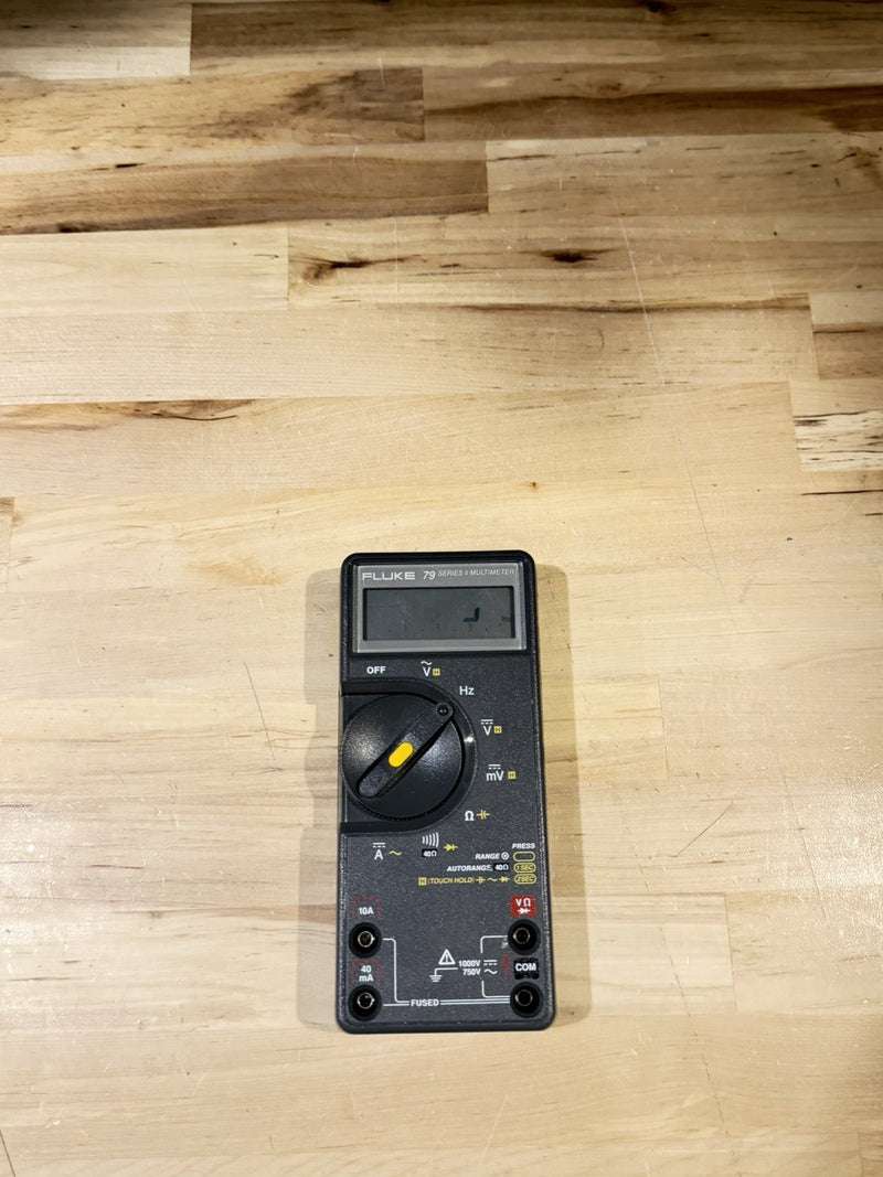 FLUKE 79 SERIES II MULTIMETER FOR PARTS