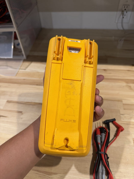 FLUKE 289 TRUE RMS ELECTRONIC LOGGING DIGITAL MULTIMETER WITH LEADS & CLIPS #3