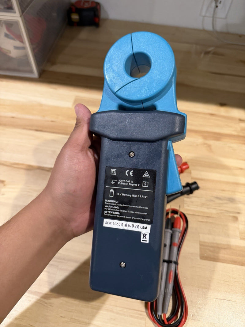 LEM HEME GEO 30 CLAMP ON GROUND LOOP TESTER USED