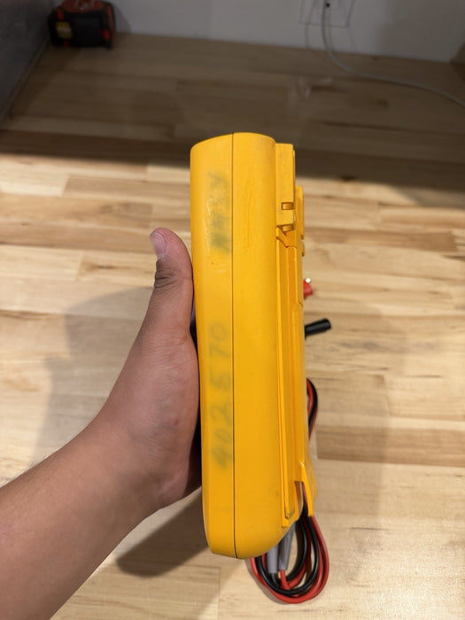 FLUKE 289 TRUE RMS ELECTRONIC LOGGING DIGITAL MULTIMETER W/ LEADS & CLIPS #7