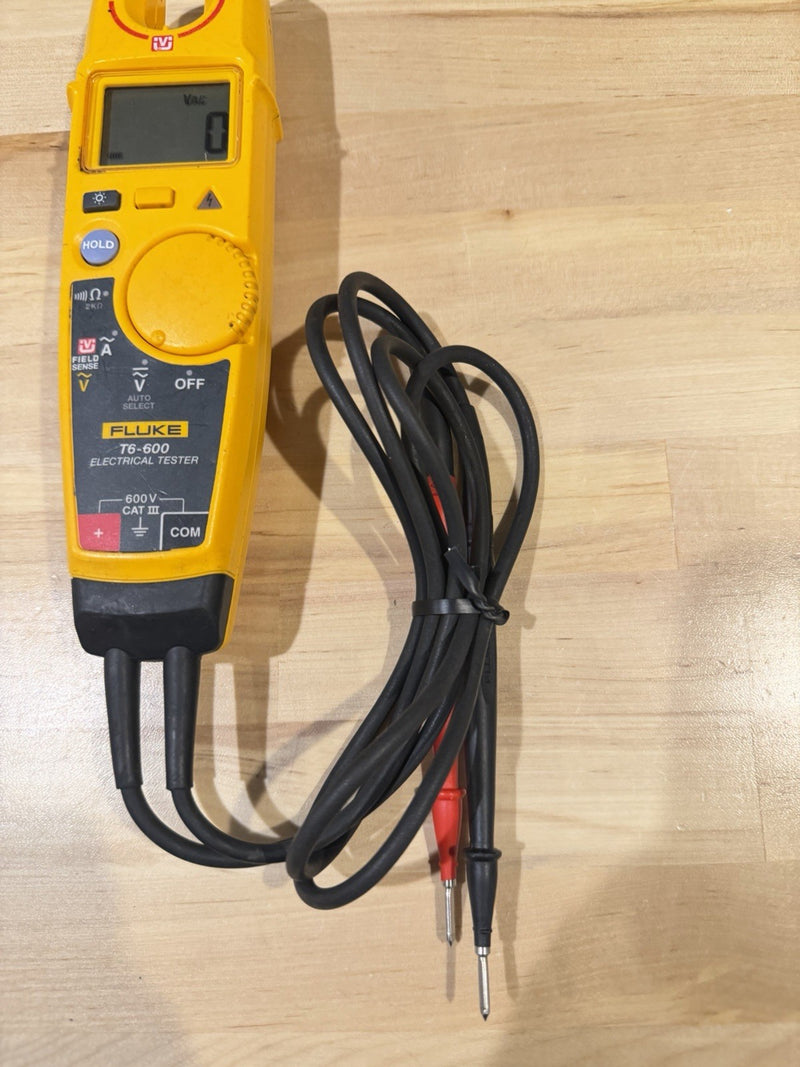 FLUKE T6-600 ELECTRICAL TESTER 600V CAT III TESTED