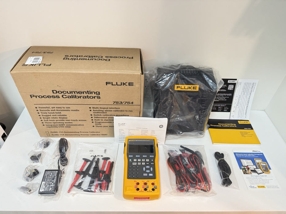 FLUKE 753 DOCUMENTING PROCESS CALIBRATOR NEW SEALED CALIBRATED 2025