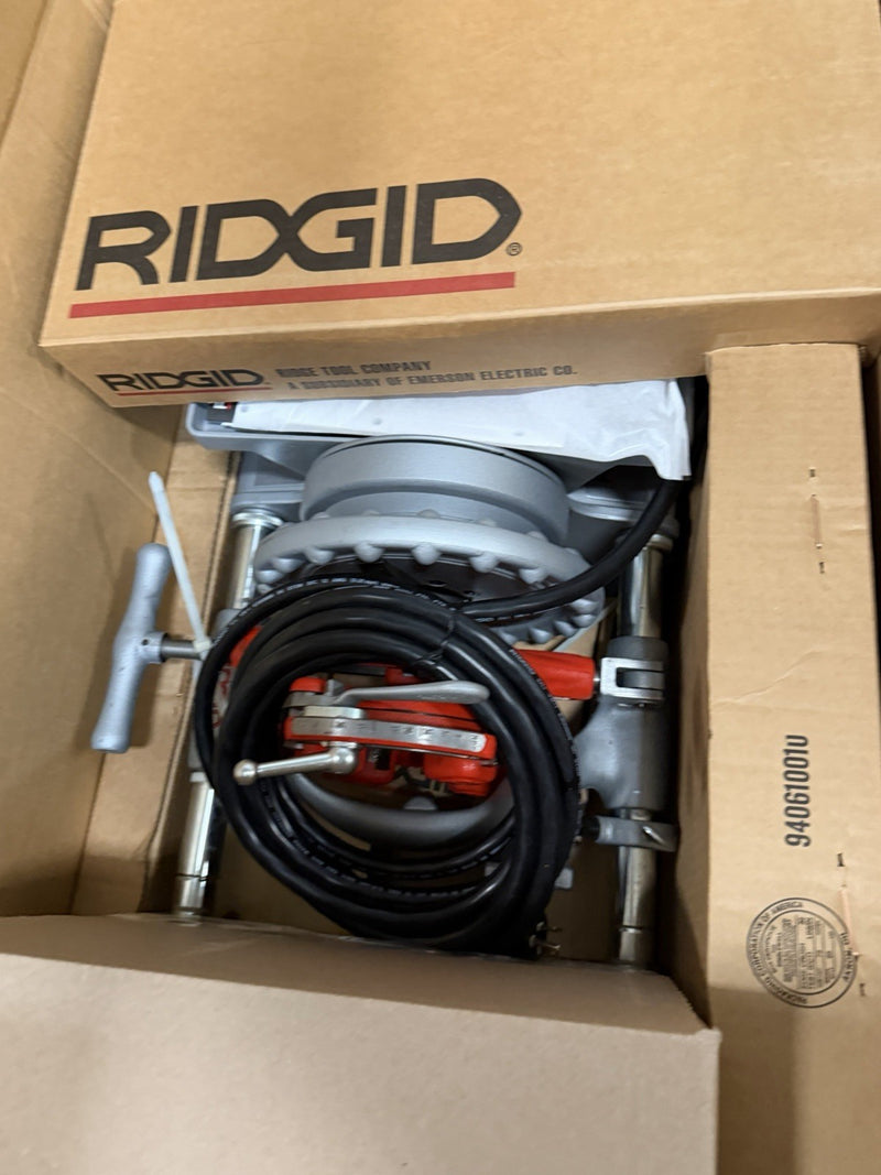 RIDGID 15722 300 COMPLETE 115V (57 RPM) 1/8" - 2" 1/2 PIPE THREADING MACHINE