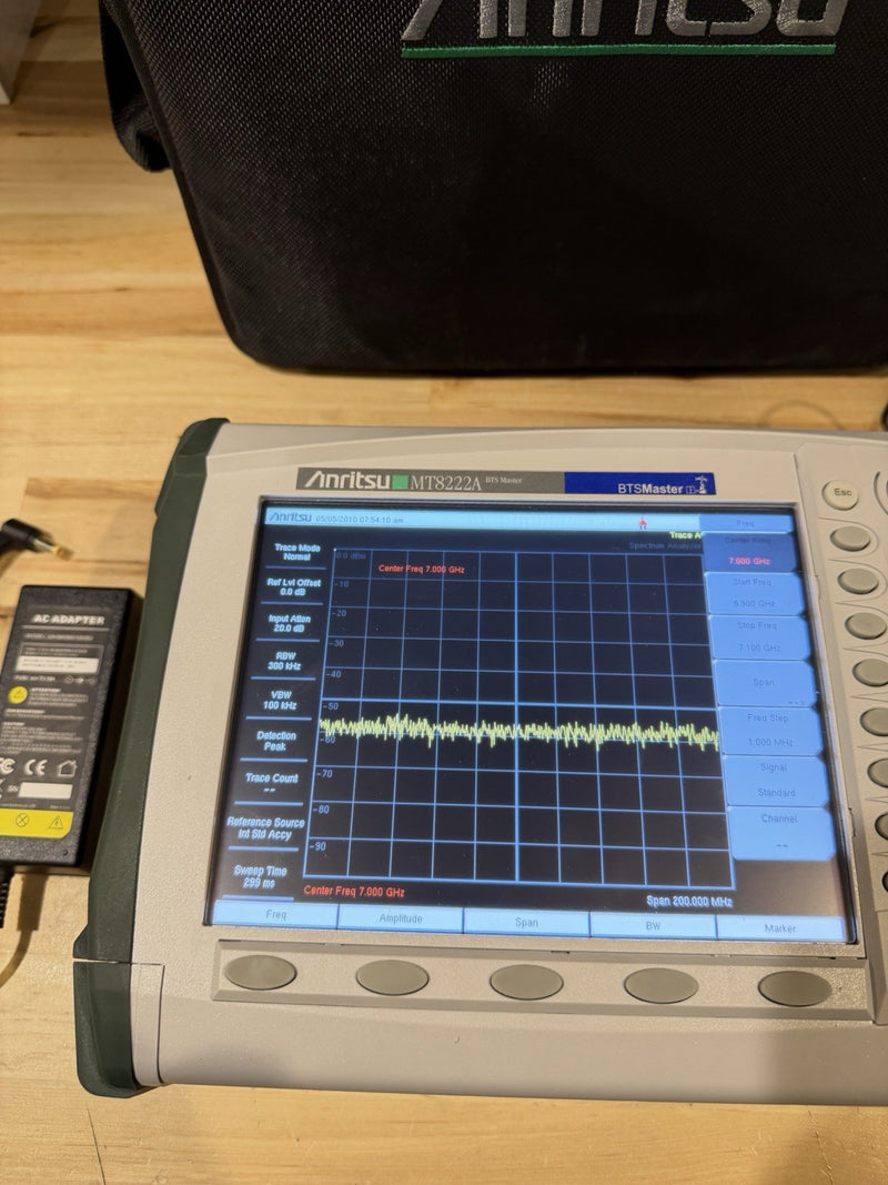ANRITSU MT8222A BTS MASTER MULTI-FUNCTIONAL BASE STATION ANALYZER TESTED