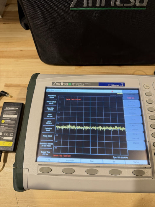 ANRITSU MT8222A BTS MASTER MULTI-FUNCTIONAL BASE STATION ANALYZER TESTED