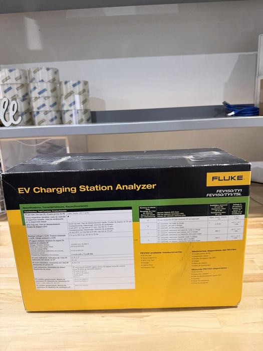 FLUKE FEV150/TY1/TSL EV CHARGING STATION ANALYZER KIT (NEW FACTORY SEALED) NEW