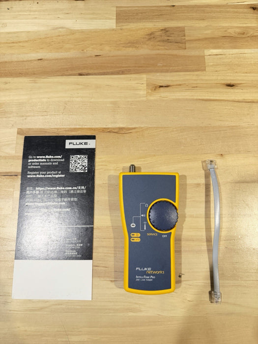 FLUKE INTELLITONE PRO 200 LAN TONER TESTED