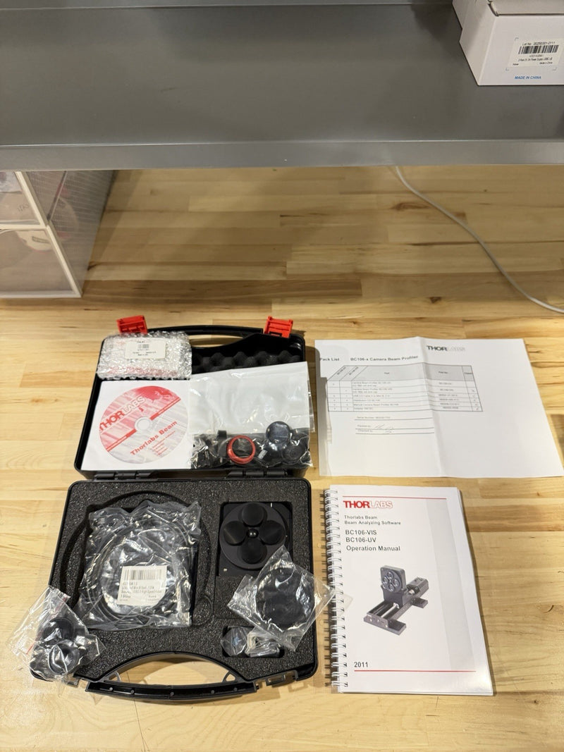 THORLABS BC106N-VIS CAMERA BEAM PROFILER