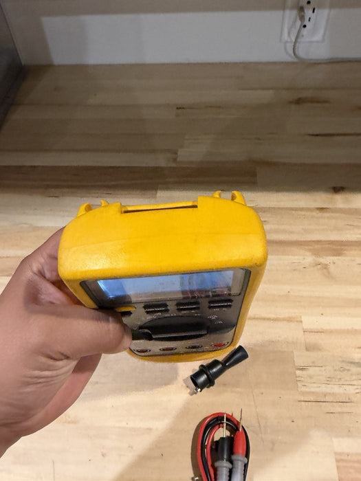FLUKE 87V TRUE RMS MULTIMETER W/ LEADS (TESTED) SHIPS FAST