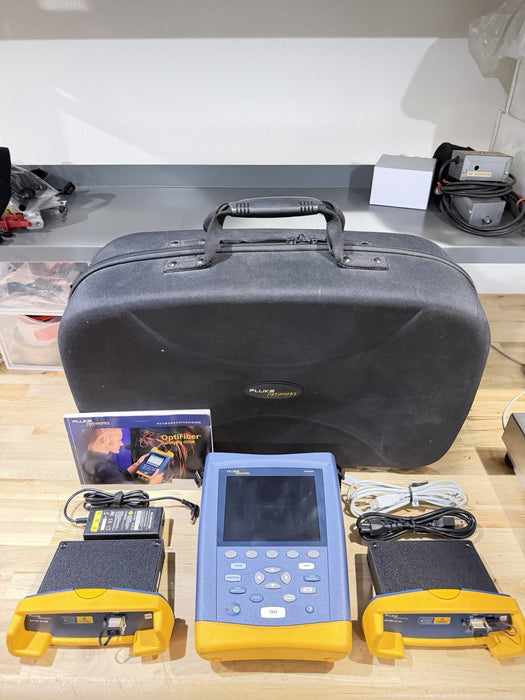 FLUKE NETWORKS OPTIFIBER WITHOFTM-5610B & OFTM-5730 TESTED