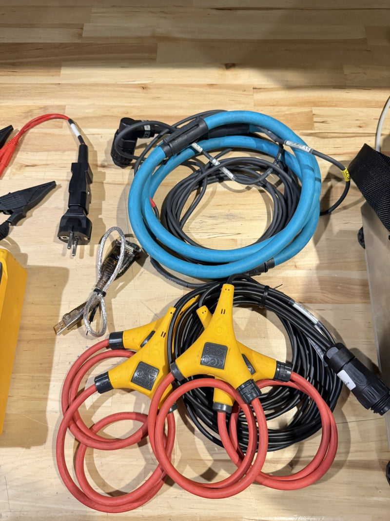 FLUKE 1744 POWER QUALITY LOGGER 3 PHASE PQA MEMOBOX (TESTED) FREE SHIPPING
