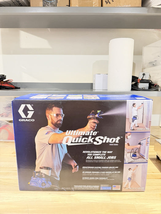 GRACO 826308 ULTIMATE QUICK-SHOT AIRLESS PAINT SPRAYER (NEW FACTORY SEALED) NEW