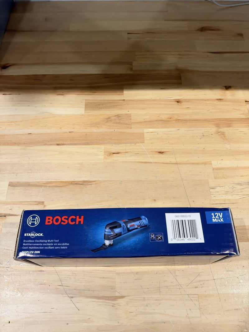 BOSCH GOP12V-28N 12V MAX BRUSHLESS OSCILLATING TOOL (BARE TOOL) NEW SEALED