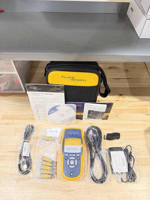 FLUKE NETWORKS LINKRUNNER AT-2000 AUTO TESTER KIT (NEW FACTORY SEALED) RARE
