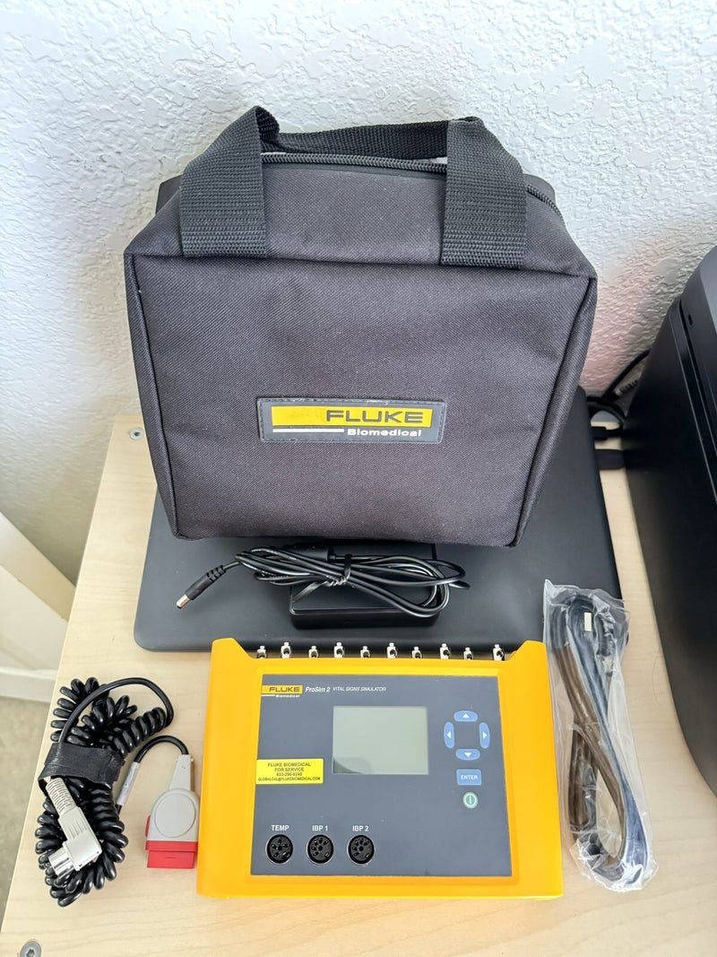 FLUKE BIOMEDICAL PROSIM 2 VITAL SIGNS SIMULATOR