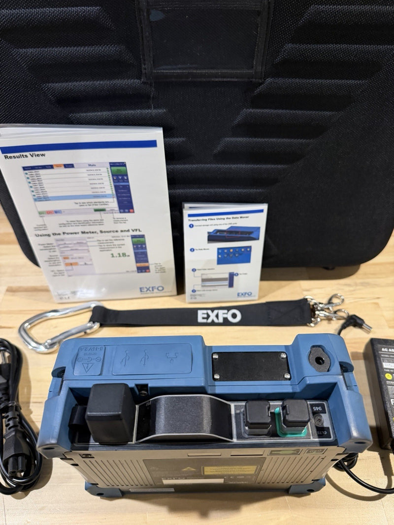 EXFO MAXTESTER SERIES MAX 945-ICERT-Q1-EA-EI OLTS QUAD TESTED