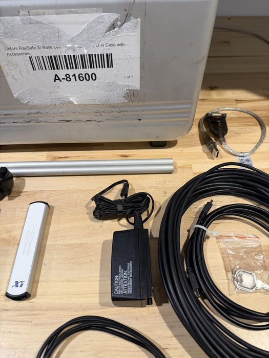 UNFORS RAYSAFE 8201023-D XI BASE UNIT W/ XI RF PROBE & ACCESSORIES (TESTED)