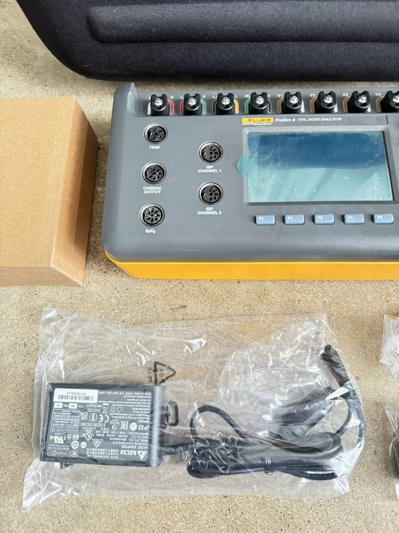 FLUKE BIOMEDICAL PROSIM 8 VITAL SIGNS SIMULATOR CALIBRATED 2022