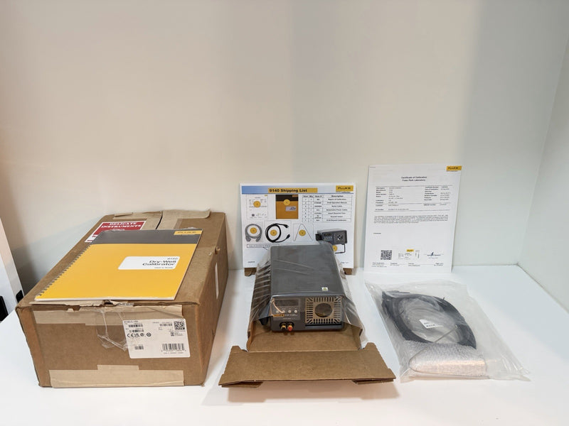 FLUKE 9140-C-156 DRY-WELL CALIBRATOR KIT CAL DATE 20252026