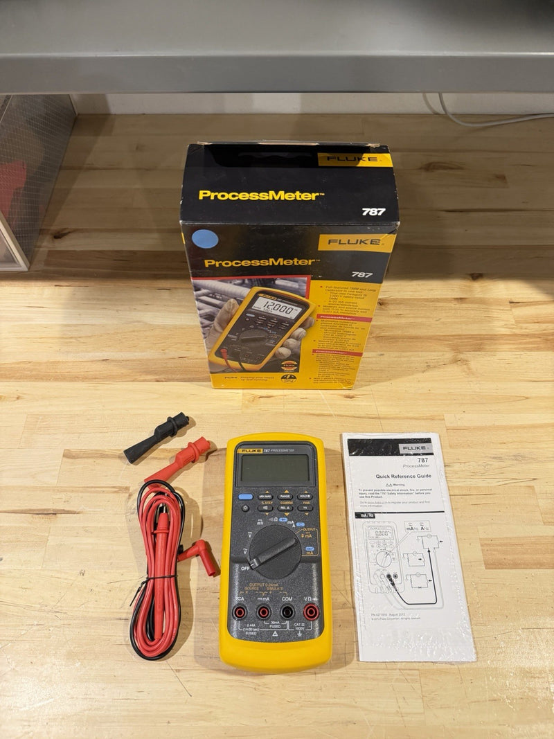 FLUKE 787 PROCESSMETER SHIPS FAST - FREE SHIPPING (NEW)