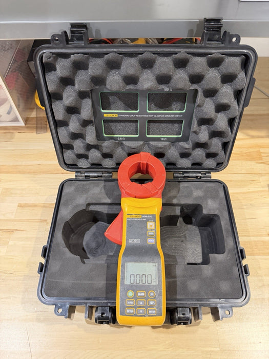 FLUKE 1630-2 FC EARTH GROUND CLAMP METER TESTED